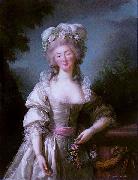 elisabeth vigee-lebrun Portrait of Madame du Barry Spain oil painting artist